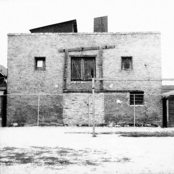 Rear of the former Glesby Stable