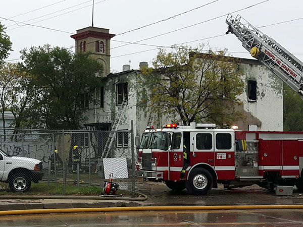 Grant Apartments fire