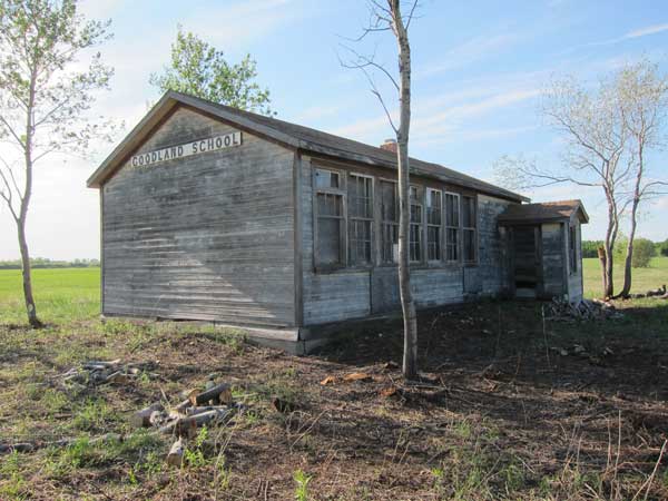 The former Goodland School building