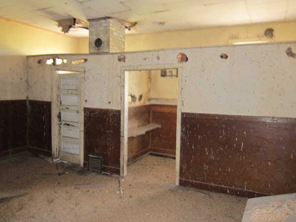 Interior of the former Goodland School building