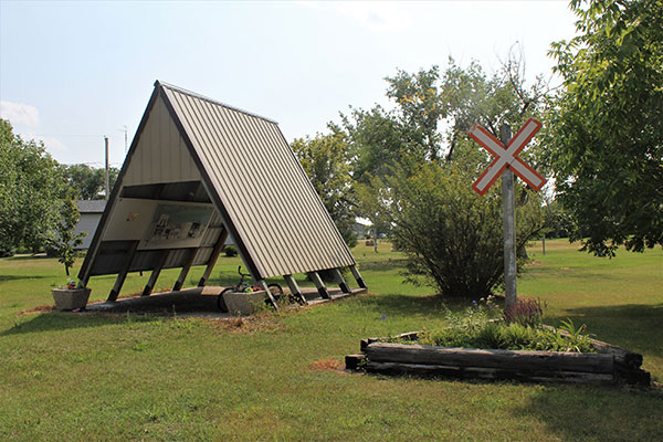 A view of Goodlands Heritage Park