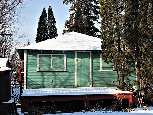 Back of the Goodman Cottage