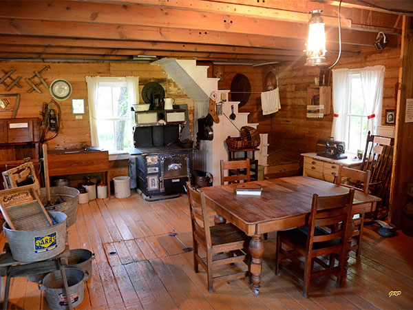 Interior of Goulet House
