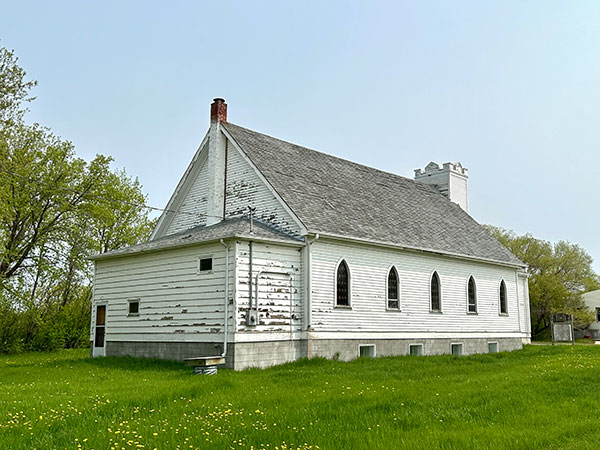 Rear view of Grace Lutheran Church