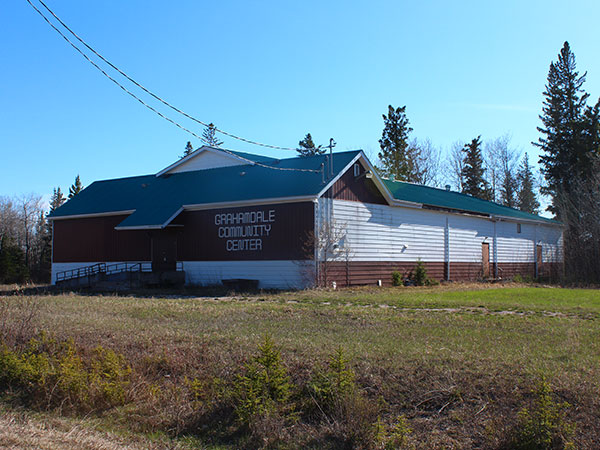 The former Grahamdale School building, now a community centre