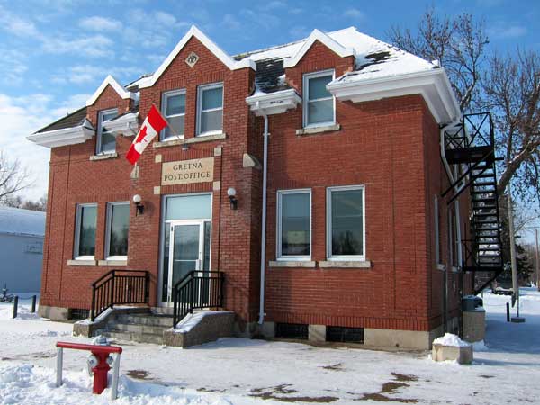 Dominion Post Office at Gretna