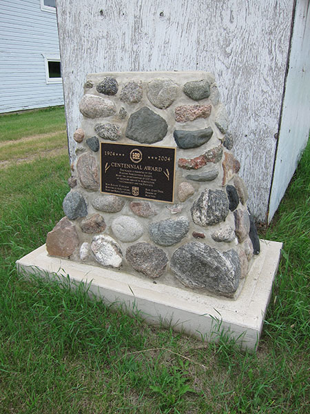 Harding Agricultural Society commemorative monument