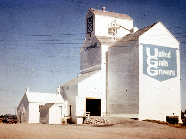 United Grain Growers grain elevator at Hargrave