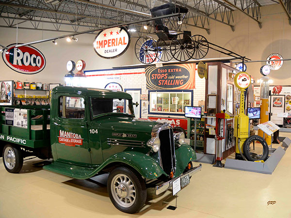 Interior of Jim&rsquo;s Vintage Garages