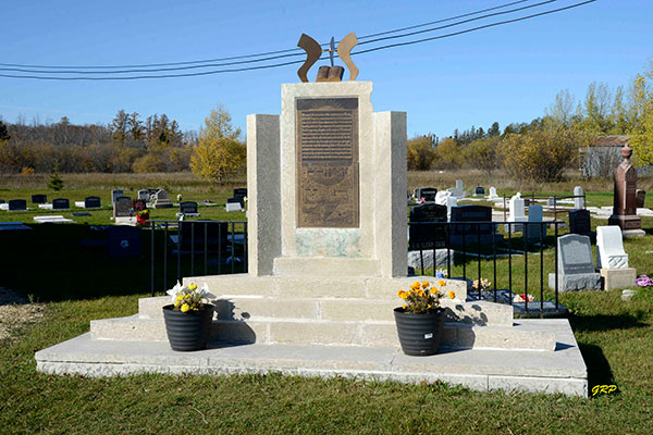 Hecla pioneer monument