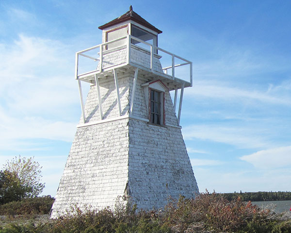 Gull Harbour lighthouse built in 1898