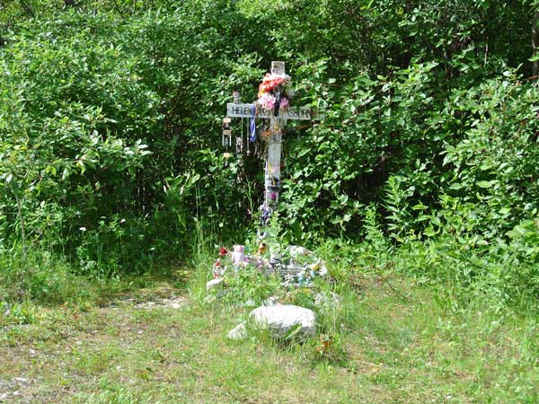 Osborne grave marker at N53.98401, W101.08433