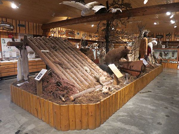 Exhibits in the Heritage North Museum