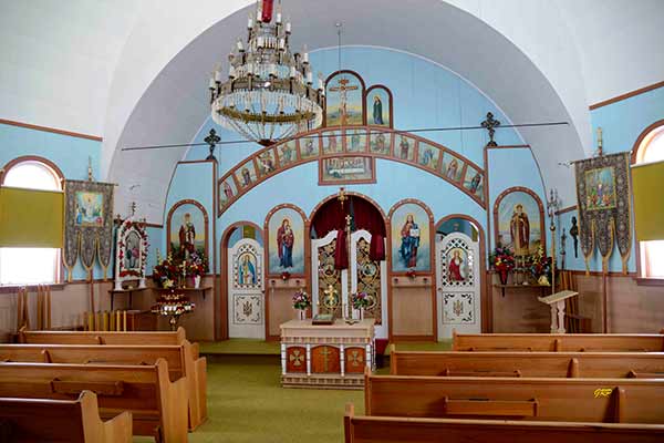 Interior of Holy Ghost Ukrainian Orthodox Church