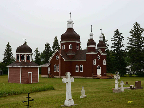 Holy Ghost Ukrainian Catholic Cemetery at Zoria