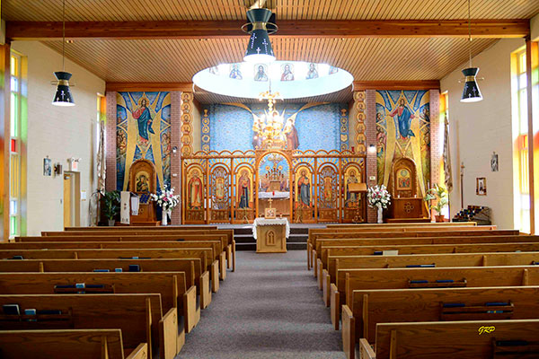 Interior of Holy Redeemer Ukrainian Catholic Church