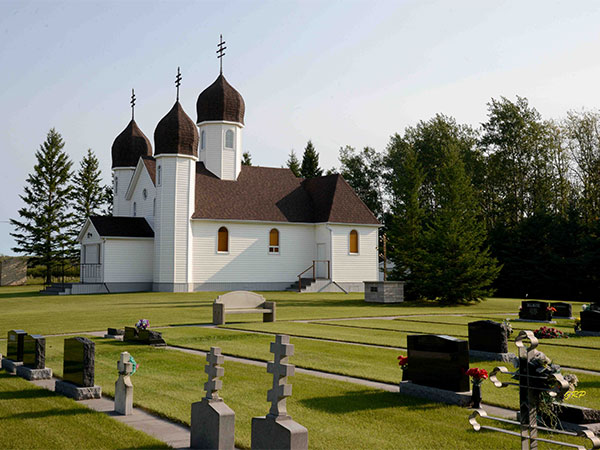 Holy Trinity Ukrainian Orthodox Church and Cemetery at Lennard