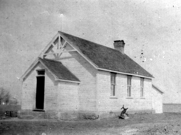 The original Hunter School, built in 1889