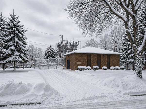 Winnipeg Hydro Charles Substation