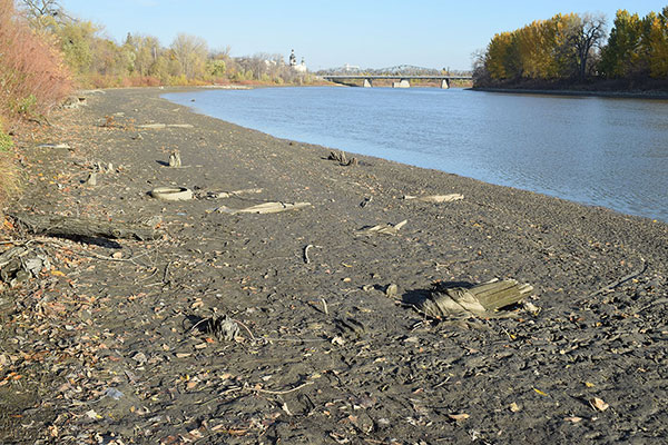 Remains of the Hyland Navigation and Trading Company Docks