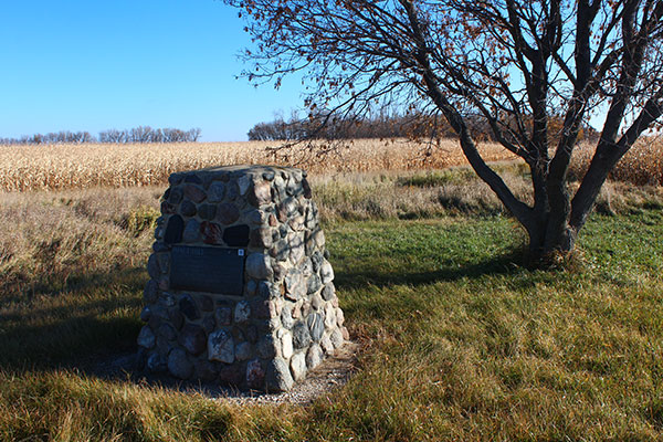 Image Hill School commemorative monument
