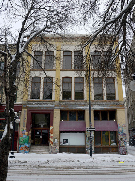 The former Imperial Dry Goods Block