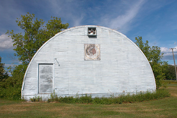 Company logo on the Indianhead Wild Rice Building
