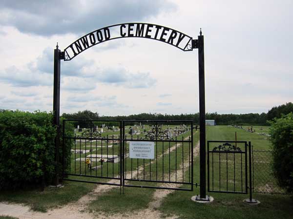 Entrance to Inwood Lutheran Cemetery