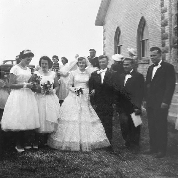 A wedding at Jackson United Church