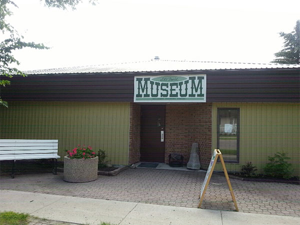 The J. A. V. David Museum building that was demolished in 2011