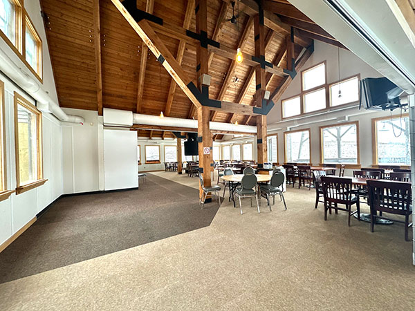 Interior of the Harbour View Recreation Complex