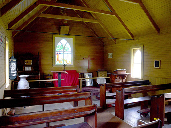 Interior of Kola Anglican Church of the Advent