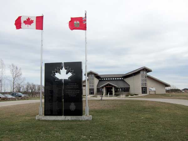 La Broquerie veterans monument