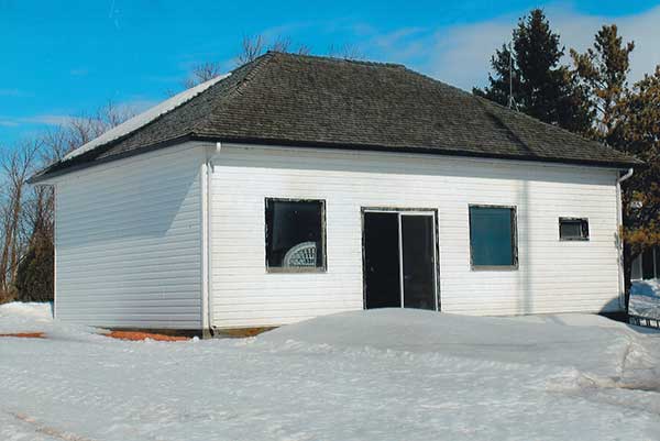 The former Laggan School building