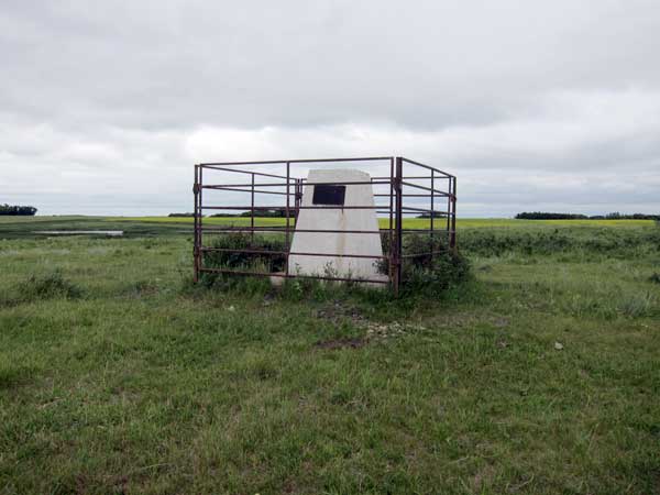 Lake Drisko conservation commemorative monument