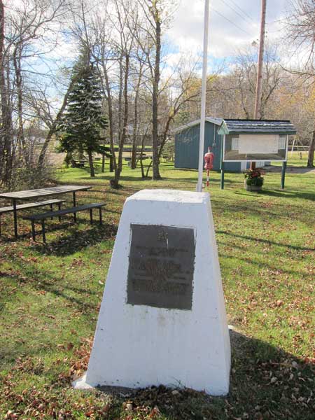 Lake Metigoshe Centennial Monument