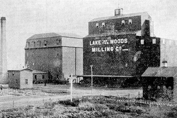 Lake of the Woods mill at Portage la Prairie