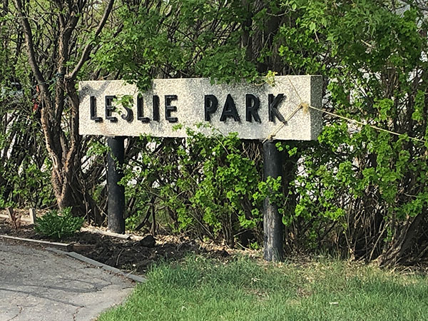 Leslie Park Monument