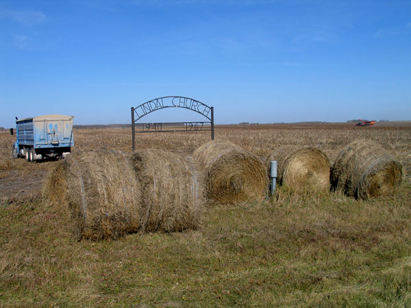 Lindal Church commemorative monument