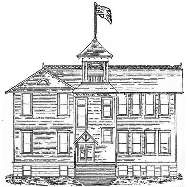 The original St. James School