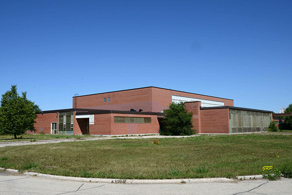 South and east elevations of Lipsett Hall