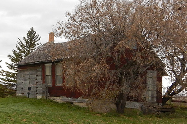The former Little Mountain School building