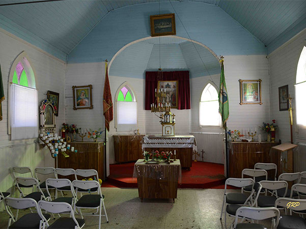 Interior of Patronage of the Blessed Virgin Mary Ukrainian Catholic Church