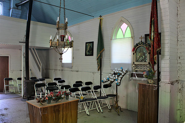 Interior of Patronage of the Blessed Virgin Mary Ukrainian Catholic Church