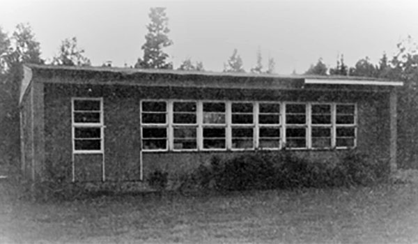 High school and attached teacherage