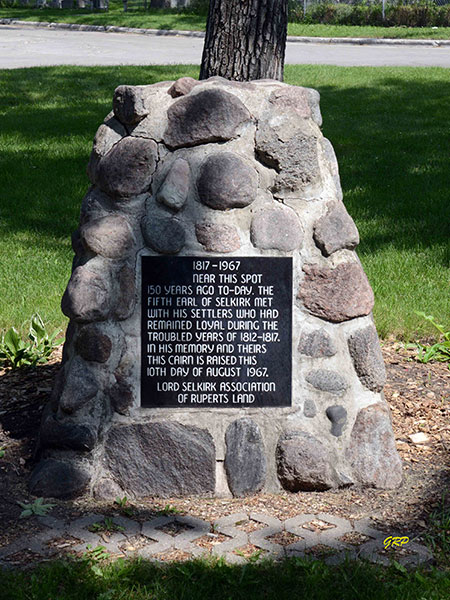 Lord Selkirk Arrival Monument