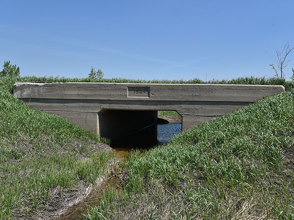 Concrete culvert bridge no. 1063