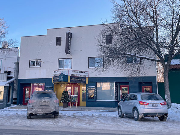 The former Lyric Theatre at Beausejour
