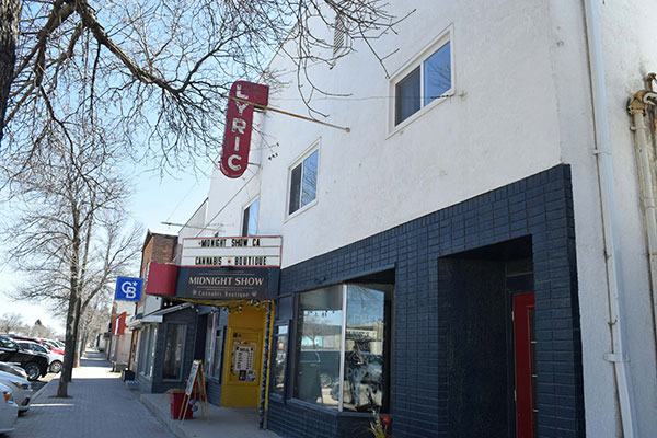 The former Lyric Theatre at Beausejour