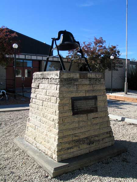 MacGregor School commemorative monument